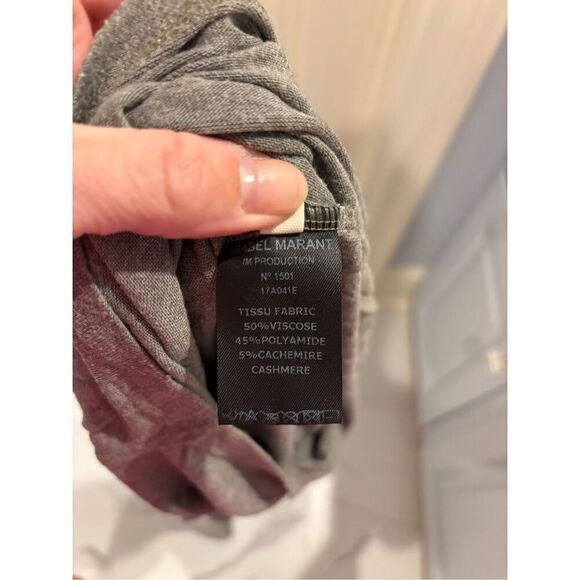 Isabel Marant Etoile Cashmere Asymmetrical Dress - Picture 4 of 7